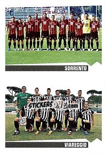 Sticker Squadra Sorrento - Viareggio - Calciatori 2012-2013 n. 699 - Panini