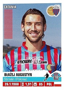 Sticker Błażej Augustyn (Catania)