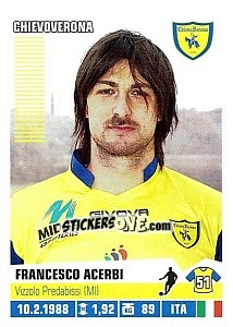 Sticker Francesco Acerbi (ChievoVerona)