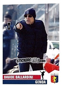 Sticker Davide Ballardini (Genoa) - Calciatori 2012-2013 n. A31 - Panini