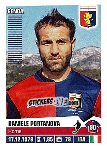 Sticker Daniele Portanova (Genoa) - Calciatori 2012-2013 n. A33 - Panini