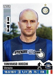 Sticker Tommaso Rocchi (Inter) - Calciatori 2012-2013 n. A40 - Panini
