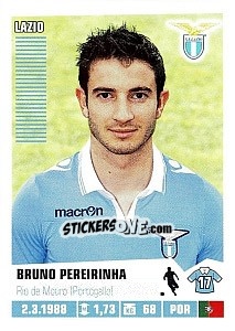 Cromo Bruno Pereirinha (Lazio) - Calciatori 2012-2013 n. A48 - Panini
