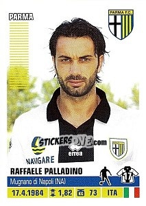 Cromo Raffaele Palladino (Parma) - Calciatori 2012-2013 - Panini