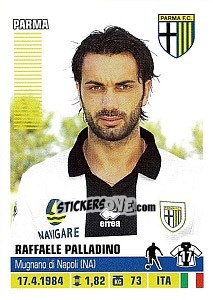 Sticker Raffaele Palladino (Parma) - Calciatori 2012-2013 n. A70 - Panini