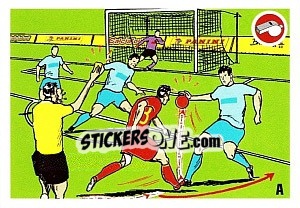 Sticker Fallo Di Mano (1 Of 2) - Calciatori 2012-2013 n. R10 - Panini