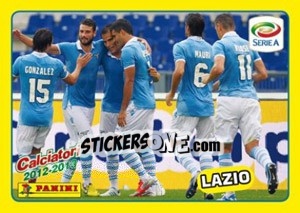 Sticker La Sorpresa - Lazio - Calciatori 2012-2013 n. V3 - Panini