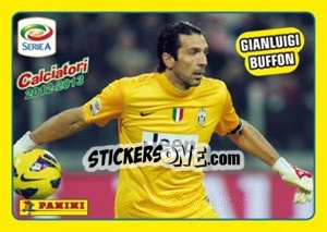 Sticker La Saracinesca - Gianluigi Buffon - Calciatori 2012-2013 n. V4 - Panini