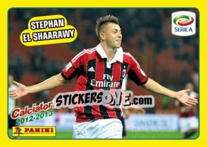 Sticker L'Emergente - Stephan El Shaarawy - Calciatori 2012-2013 n. V5 - Panini