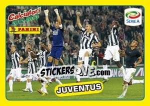 Cromo Campioni d'Inverno - Juventus - Calciatori 2012-2013 - Panini