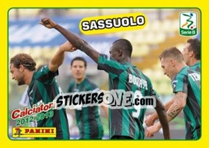 Sticker Campioni d'Inverno Di Serie bwin - Sassuolo - Calciatori 2012-2013 n. V8 - Panini