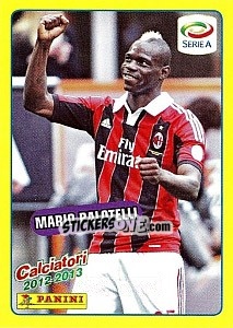 Sticker Alto Rendimento - Mario Balotelli - Calciatori 2012-2013 n. V11 - Panini