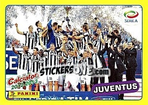Sticker Campioni d'Italia - Juventus - Calciatori 2012-2013 n. V12 - Panini
