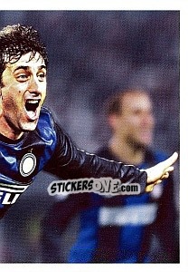 Sticker Diego Milito  (2 of 2) - Calciatori 2012-2013 n. X4 - Panini