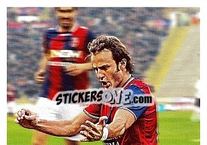 Sticker Alberto Gilardino  (1 of 2) - Calciatori 2012-2013 n. X17 - Panini