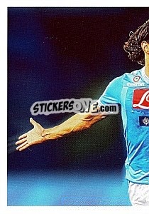 Sticker Edinson Cavani (1 of 2) - Calciatori 2012-2013 n. X19 - Panini