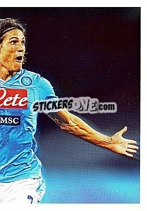 Sticker Edinson Cavani (2 of 2) - Calciatori 2012-2013 n. X20 - Panini