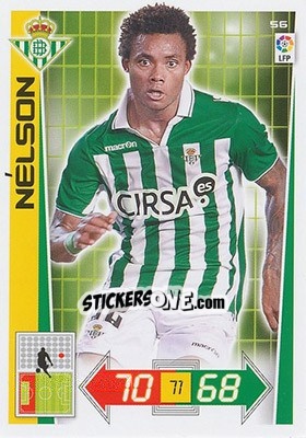 Sticker Nélson - Liga BBVA 2012-2013. Adrenalyn XL - Panini