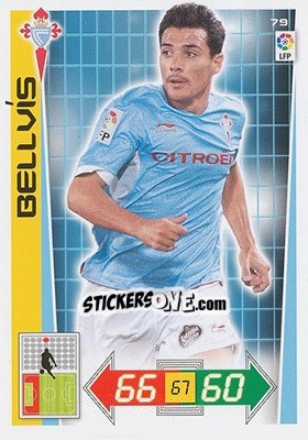 Sticker Bellvís - Liga BBVA 2012-2013. Adrenalyn XL n. 79 - Panini
