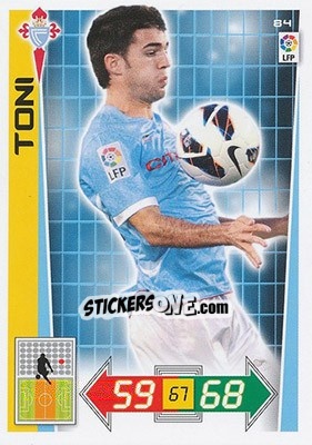 Cromo Toni - Liga BBVA 2012-2013. Adrenalyn XL - Panini