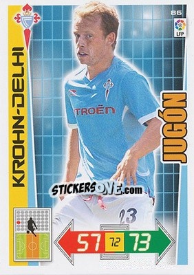 Sticker Krohn-Dehli - Liga BBVA 2012-2013. Adrenalyn XL n. 86 - Panini