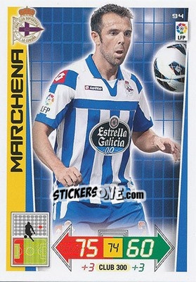 Sticker Marchena - Liga BBVA 2012-2013. Adrenalyn XL - Panini