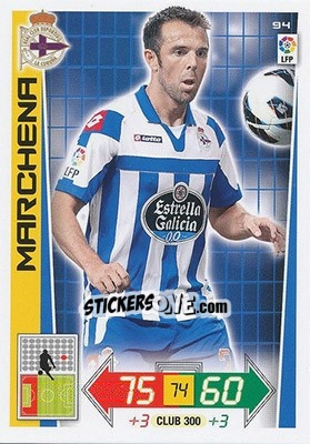 Sticker Marchena - Liga BBVA 2012-2013. Adrenalyn XL n. 94 - Panini