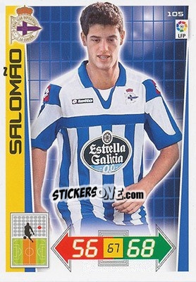 Sticker Salomâo - Liga BBVA 2012-2013. Adrenalyn XL - Panini