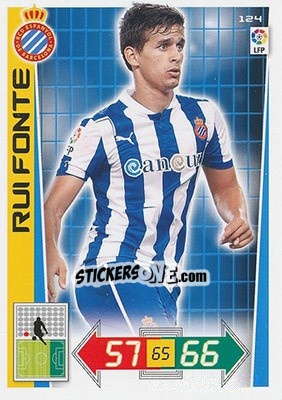 Sticker Rui Fonte - Liga BBVA 2012-2013. Adrenalyn XL - Panini