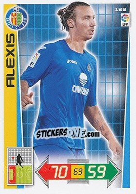 Sticker Alexis - Liga BBVA 2012-2013. Adrenalyn XL - Panini