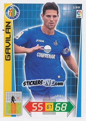 Sticker Gavilán - Liga BBVA 2012-2013. Adrenalyn XL n. 139 - Panini