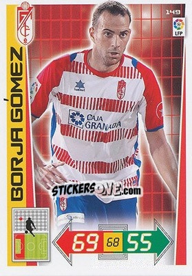 Cromo Borja Gómez - Liga BBVA 2012-2013. Adrenalyn XL - Panini