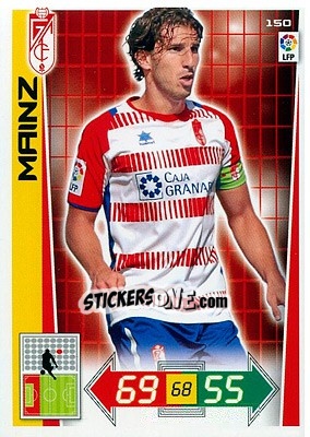 Sticker Mainz - Liga BBVA 2012-2013. Adrenalyn XL n. 150 - Panini