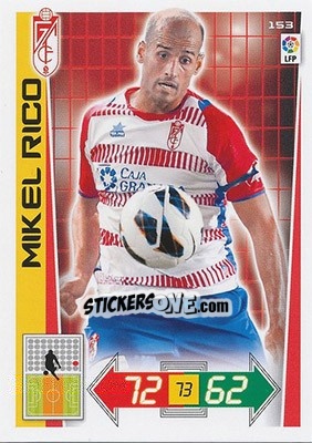 Sticker Mikel Rico - Liga BBVA 2012-2013. Adrenalyn XL n. 153 - Panini