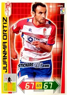 Sticker Juanma Ortiz - Liga BBVA 2012-2013. Adrenalyn XL n. 155 - Panini