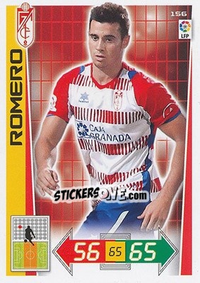 Sticker Romero - Liga BBVA 2012-2013. Adrenalyn XL n. 156 - Panini