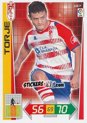 Sticker Torje - Liga BBVA 2012-2013. Adrenalyn XL n. 157 - Panini