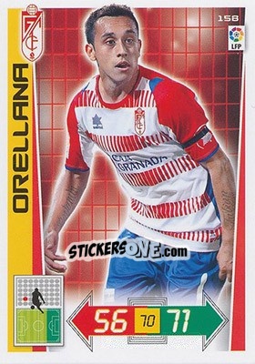 Figurina Orellana - Liga BBVA 2012-2013. Adrenalyn XL - Panini