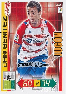 Sticker Dani Benítez - Liga BBVA 2012-2013. Adrenalyn XL - Panini