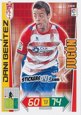Sticker Dani Benítez - Liga BBVA 2012-2013. Adrenalyn XL n. 159 - Panini