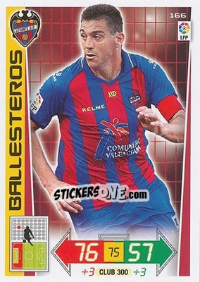 Sticker Ballesteros - Liga BBVA 2012-2013. Adrenalyn XL n. 166 - Panini