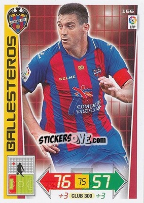 Cromo Ballesteros - Liga BBVA 2012-2013. Adrenalyn XL - Panini