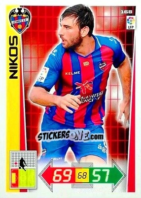 Sticker Nikos - Liga BBVA 2012-2013. Adrenalyn XL - Panini