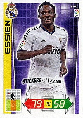 Sticker Essien - Liga BBVA 2012-2013. Adrenalyn XL n. 190 - Panini