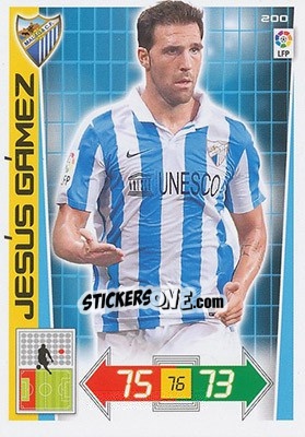 Sticker Jesús Gamez - Liga BBVA 2012-2013. Adrenalyn XL - Panini