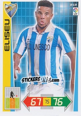 Sticker Eliseu - Liga BBVA 2012-2013. Adrenalyn XL - Panini