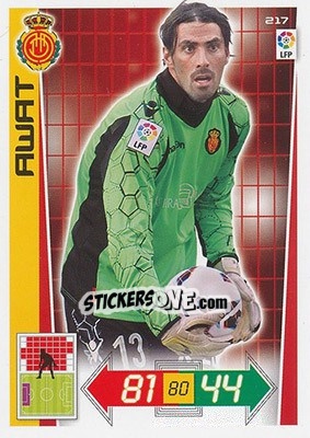 Sticker Awat - Liga BBVA 2012-2013. Adrenalyn XL n. 217 - Panini