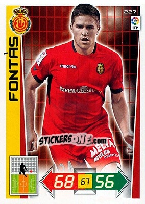 Sticker Fontás - Liga BBVA 2012-2013. Adrenalyn XL - Panini