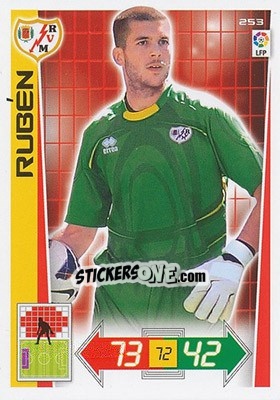 Cromo Rubén - Liga BBVA 2012-2013. Adrenalyn XL - Panini