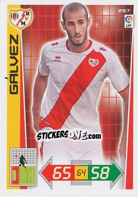 Sticker Gálvez - Liga BBVA 2012-2013. Adrenalyn XL - Panini